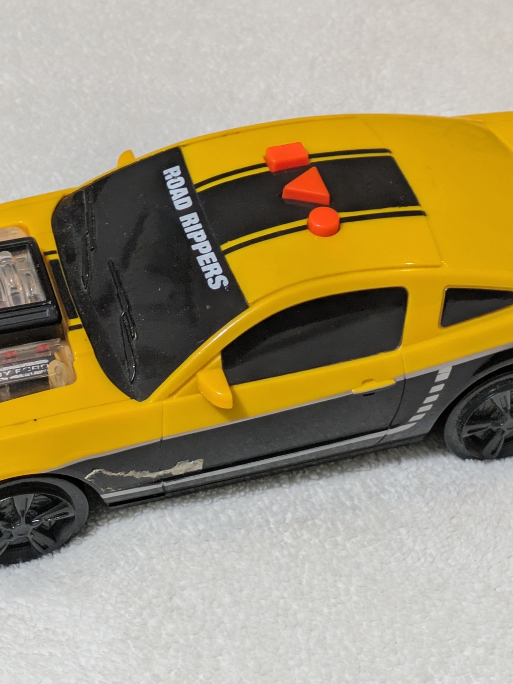 Yellow Road Rippers Toy CarToy State Road Rippers Ford Mustang GT Yellow